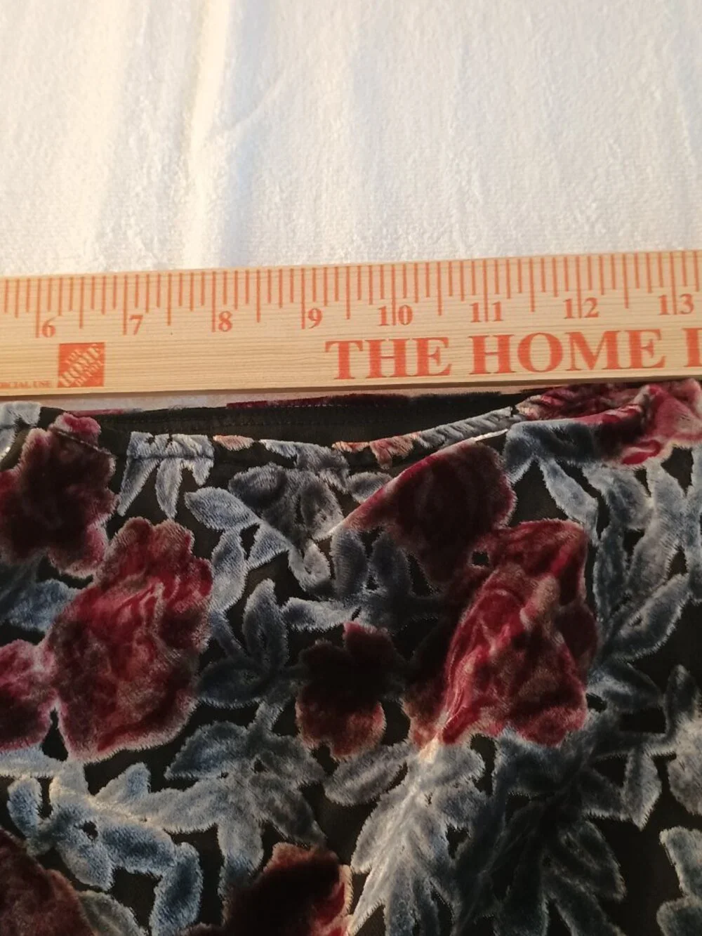 NWOT Mevisto Women 10 Maxi Skirt Silk Velvet Rose Gray/Red Lined Luxury USA Soft